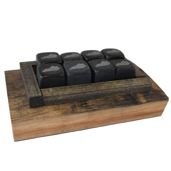 Kentucky Whiskey Stones and Stave Set