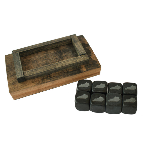 Kentucky Whiskey Stones and Stave Set