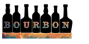 Bourbon on Bottles Barrel Stave Cutout-6