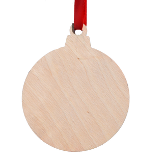 Rick House Printed Wooden Ornament