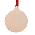 Louisville Christmas Printed Wooden Ornament