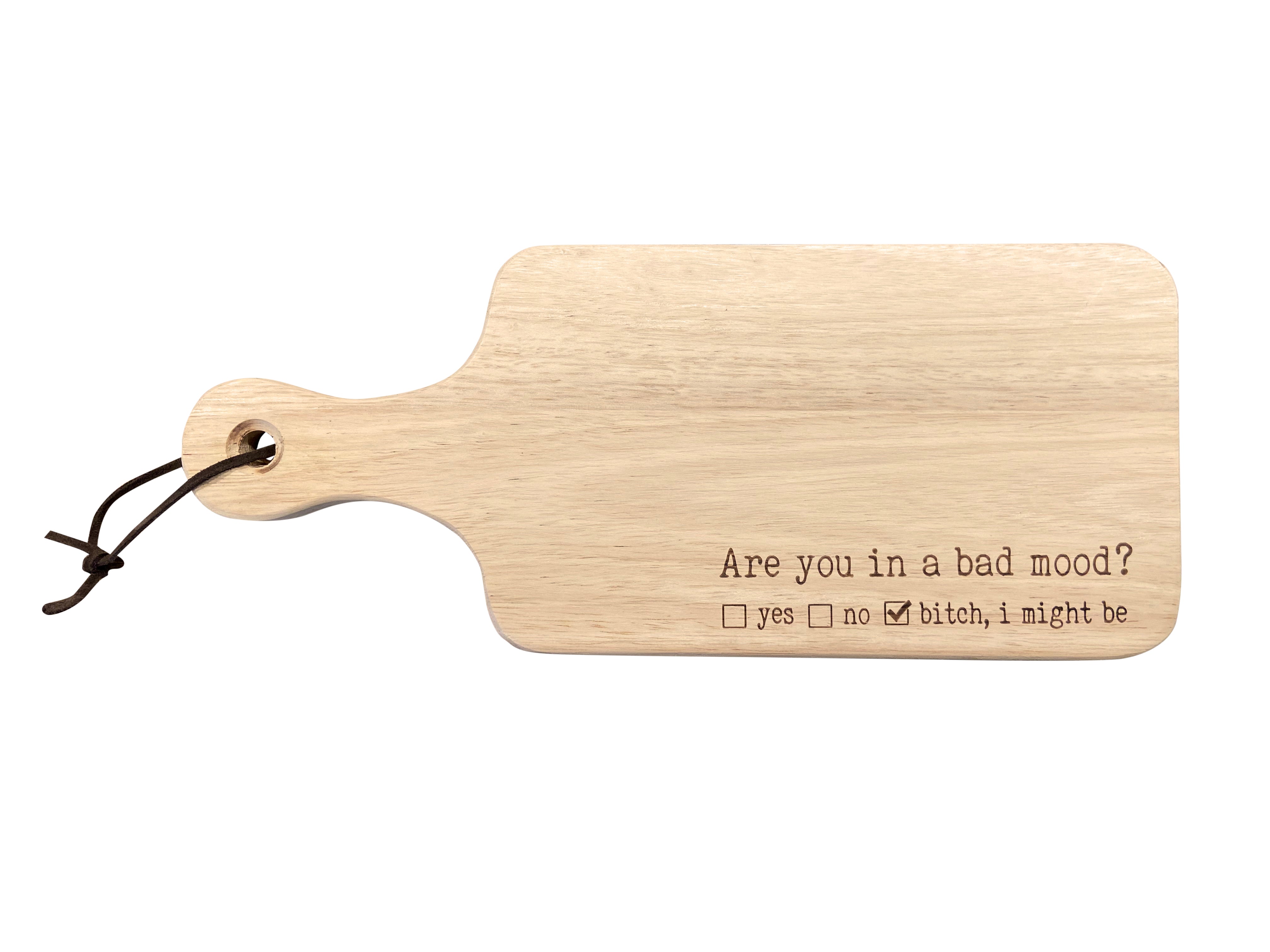 Are You In a Bad Mood Cheese Board - 0