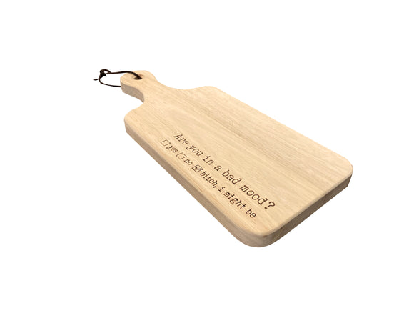 Are You In a Bad Mood Cheese Board