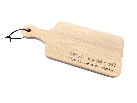 Are You In a Bad Mood Cheese Board