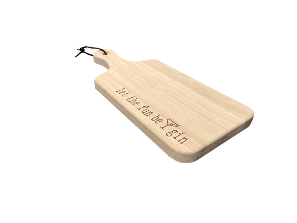 Let the Fun Be Gin Cheese Board