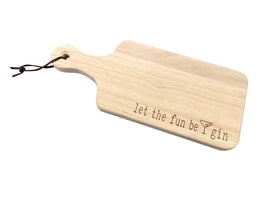 Let the Fun Be Gin Cheese Board