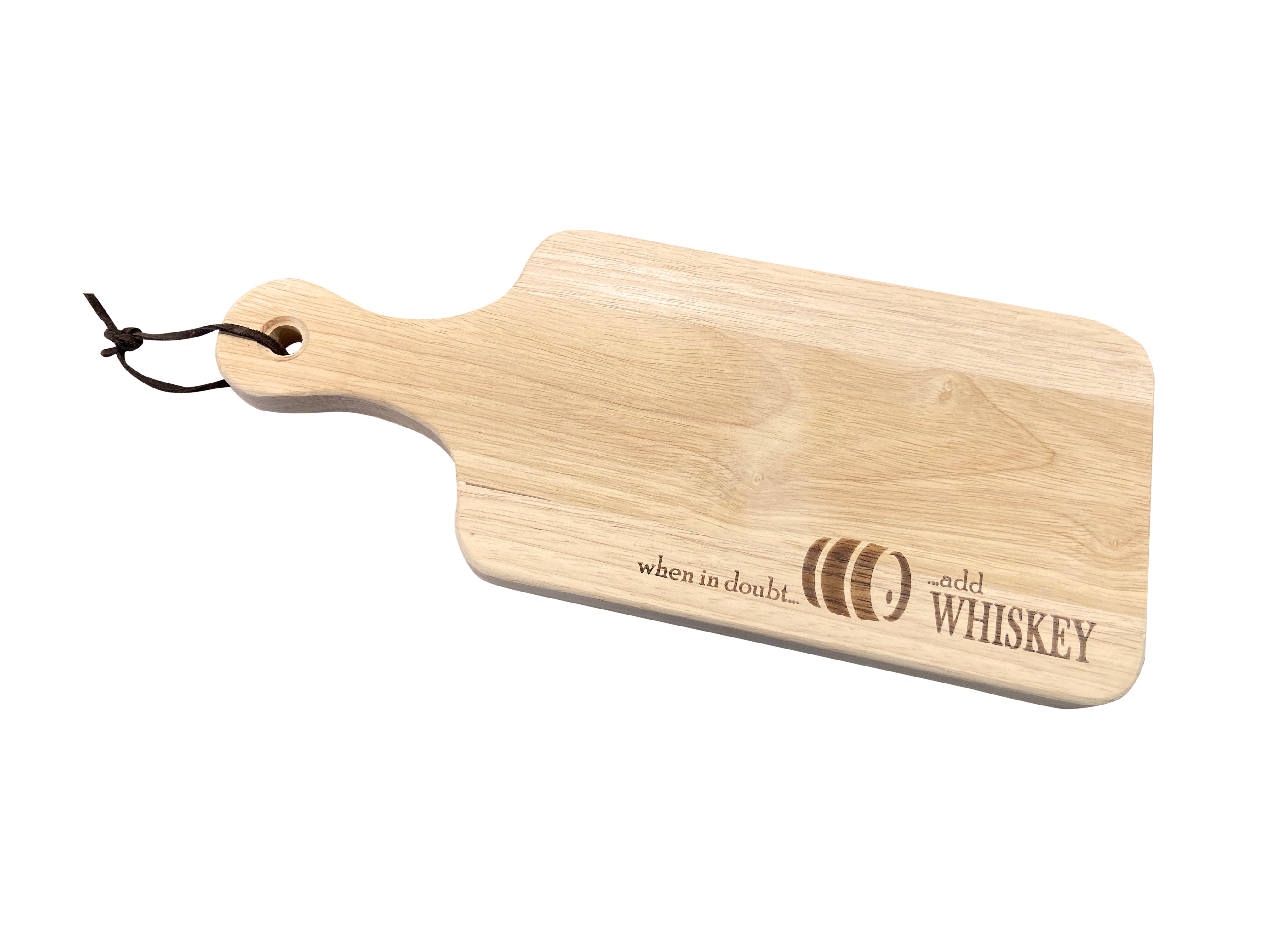 When in Doubt Add Whiskey Cheese Board