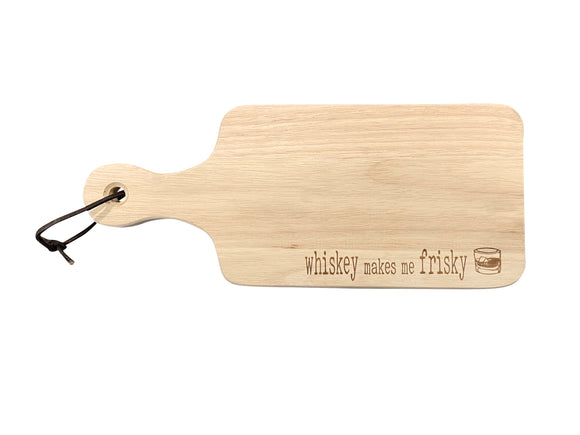 Whiskey Makes Me Frisky Cheese Board