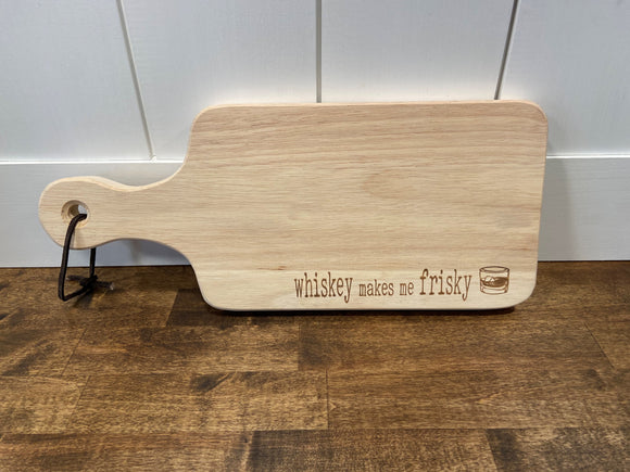 Whiskey Makes Me Frisky Cheese Board