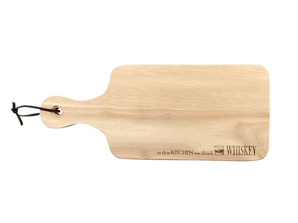 In This Kitchen We Drink Whiskey Cheese Board