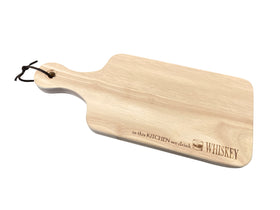 In This Kitchen We Drink Whiskey Cheese Board