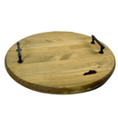 Large Round Tray with Kentucky Shape-2