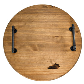 Small Round Tray with Kentucky Shape