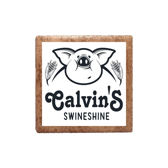 Calvin's Swine Shine Ceramic Magnet