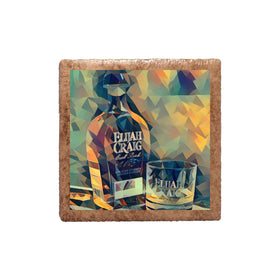 Elijah Craig Bourbon Deco Ceramic Magnet