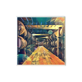 Bourbon Rick House Classic Deco Ceramic Coaster