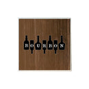 Bourbon on Bottles Ceramic Coaster-1