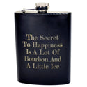 The Secret to Happiness is a Lot of Bourbon and a Little Ice Flask