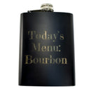 Today's Menu Bourbon Flask-2