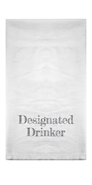Designated Drinker Flour Sack Towel-1