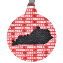 Cards with Black  Kentucky Shape Printed Wooden Ornament