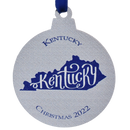 Kentucky Christmas Printed Wooden Ornament-1