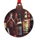 Bottles Angel Printed Wooden Ornament-1