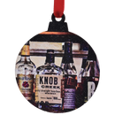 Bottles Knob Creek Printed Wooden Ornament-1