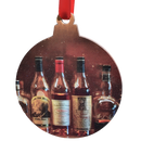 Bottles Pappy Printed Wooden Ornament-1