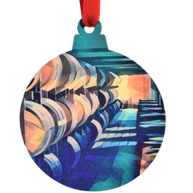 Bourbon Rick House Favorite Deco Printed Wooden Ornament