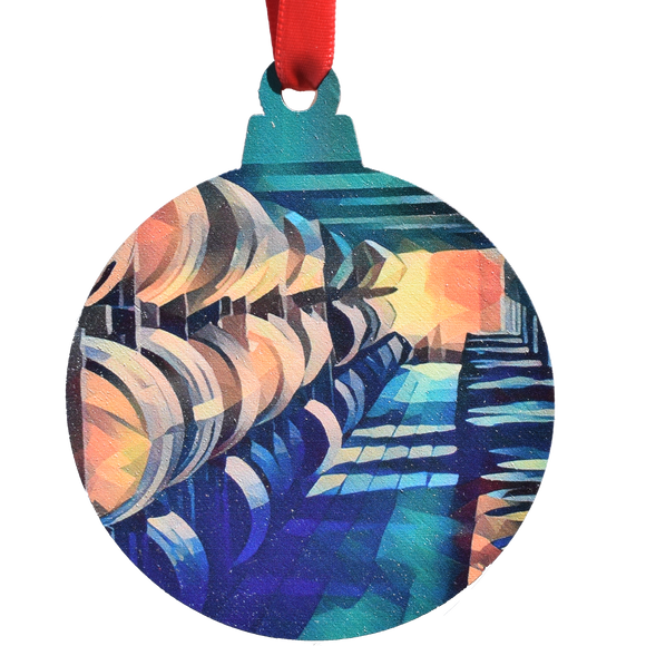Bourbon Rick House Favorite Deco Printed Wooden Ornament