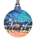 Derby Vintage Race Deco Printed Wooden Ornament-1