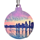 Louisville Sunset Deco Printed Wooden Ornament-1