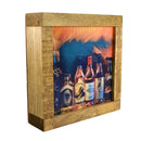 Bourbon Bottles Classic Deco Light Up Shadowbox-2