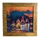 Bourbon Bottles Classic Deco Light Up Shadowbox-1