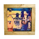 Bourbon Bottles with Knob Light Up Deco Shadowbox-1
