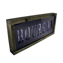 Bourbon Stencil Cutout Light Up Shadowbox-3