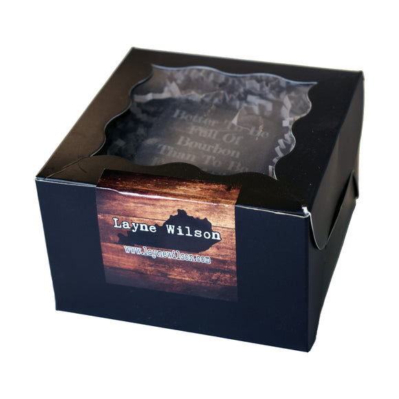 Better To Be Full of Bourbon Whiskey Stones