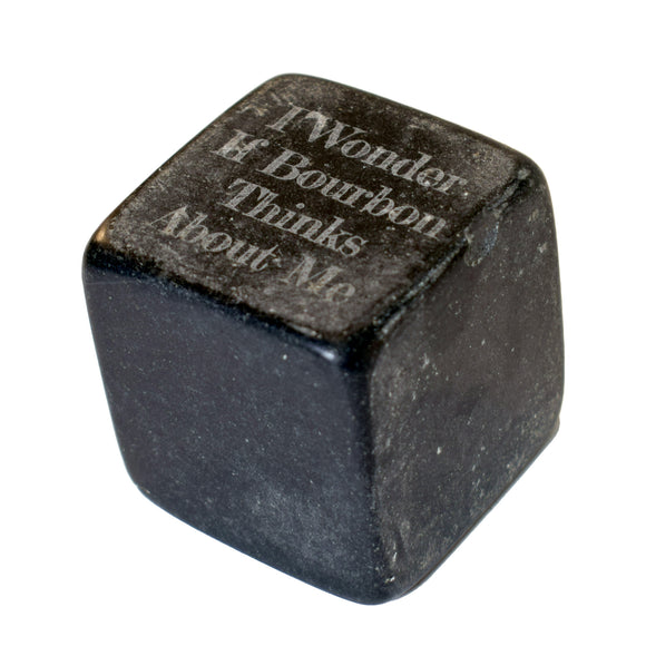 I Wonder If Bourbon Thinks About Me Whiskey Stone