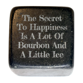 The Secret to Happiness is a Lot of Bourbon and a Little Ice Whiskey Stone