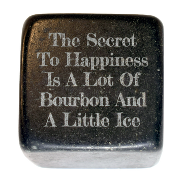 The Secret to Happiness is a Lot of Bourbon and a Little Ice Whiskey Stone