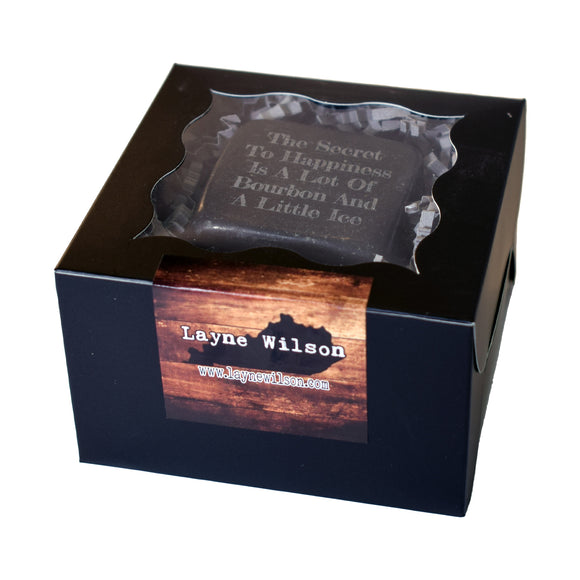 The Secret to Happiness is a Lot of Bourbon and a Little Ice Whiskey Stone