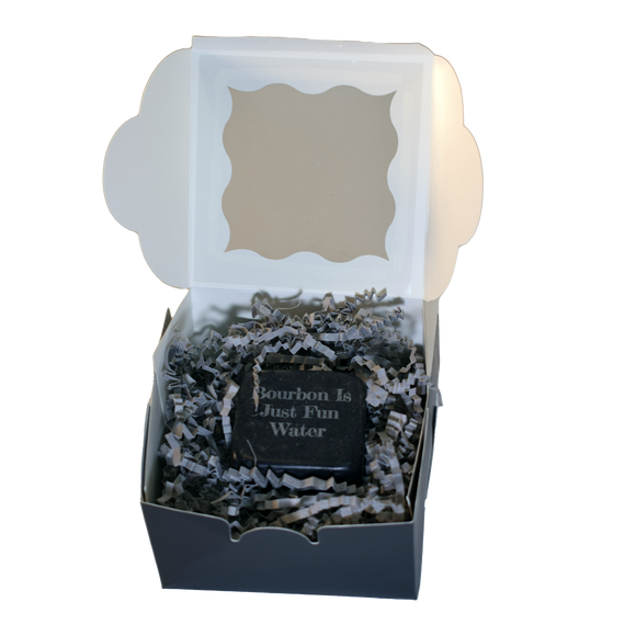 Bourbon is just fun water Whiskey Stone