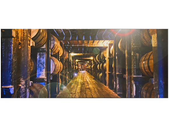 Bourbon Rick House #1 Wooden Art