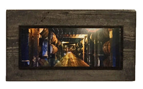 Bourbon Rick House #1 Wooden Art