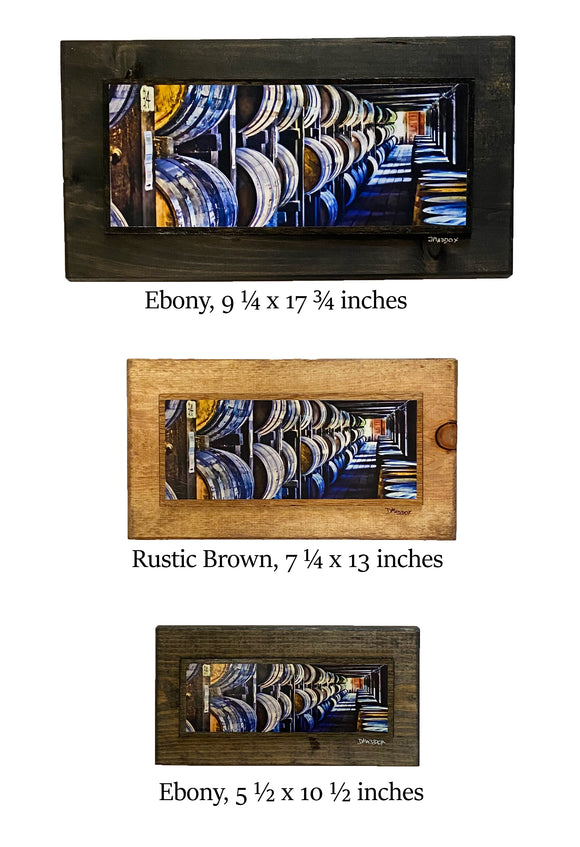 Bourbon Rick House #2 Wooden Art