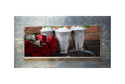 Derby Mint Juleps and Roses Wooden Art