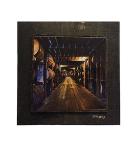 Bourbon Rick House Wooden Art