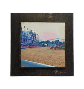 Derby Race Spires Wooden Art