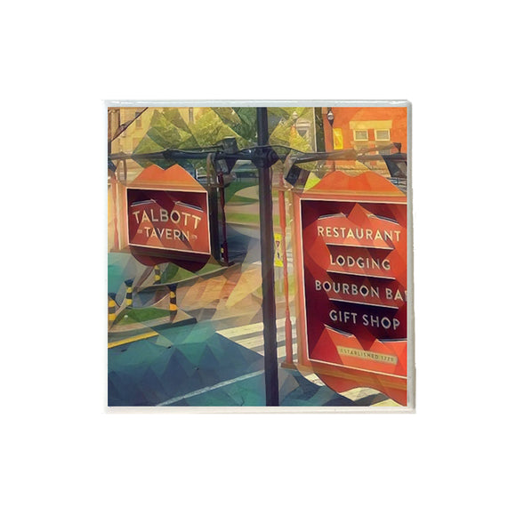 Old Talbott Deco Coaster